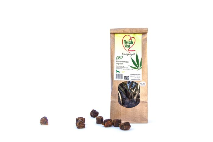CH-Pferde-Goodies mit 1mg CBD, 100g